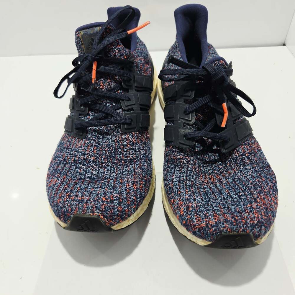 Adidas UltraBoost 4.0 Navy Multi-Color Running Shoes BB6165 Men's Size 12